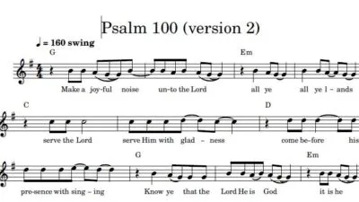 Scripture Song Sing Along